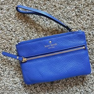 Royal Blue Kate Spade Wristlet NWOT